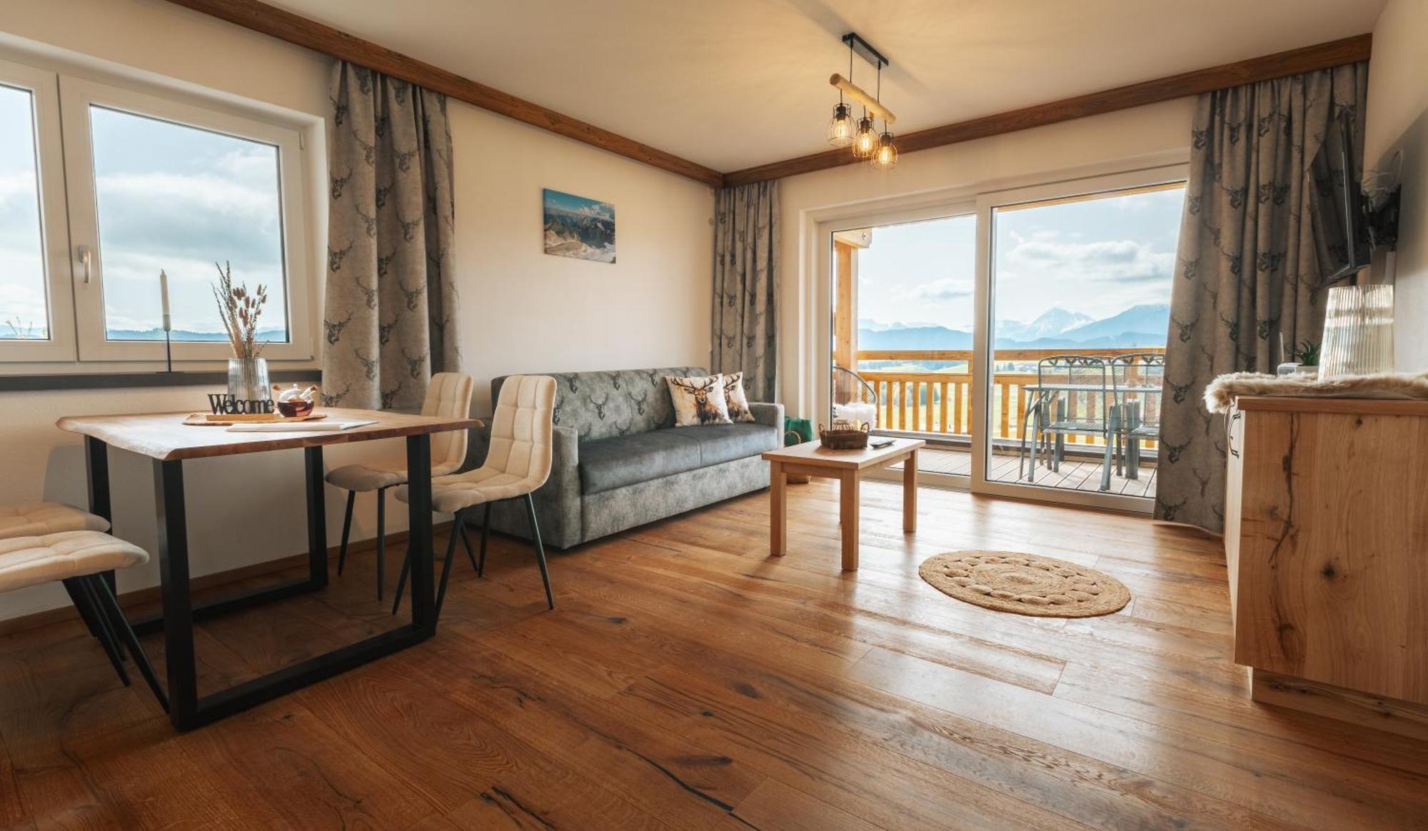 Koenigsblick Poppler Apartment Hopferau Ngoại thất bức ảnh