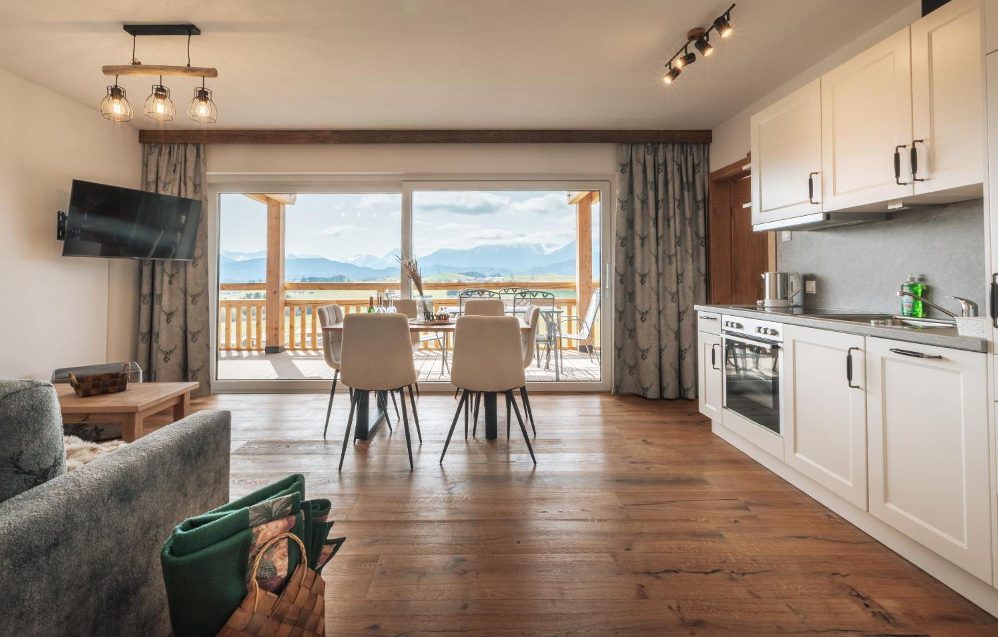 Koenigsblick Poppler Apartment Hopferau Ngoại thất bức ảnh